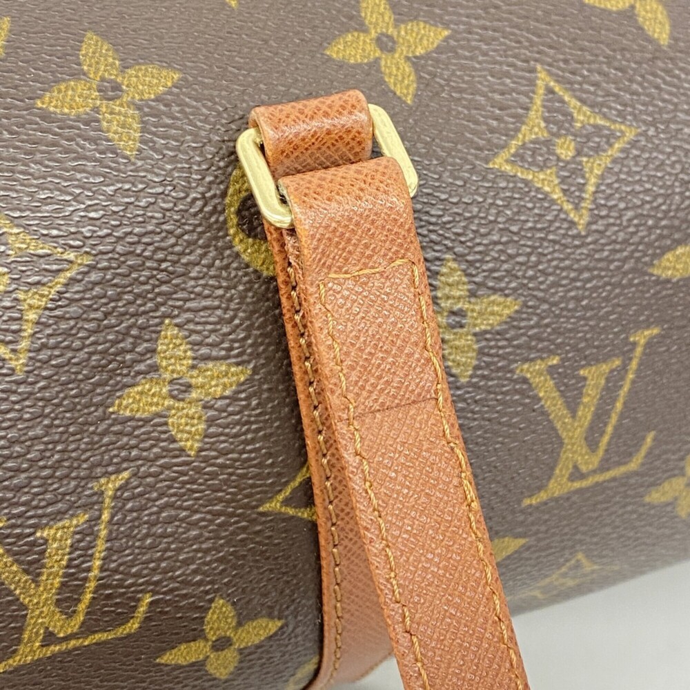 LOUIS VUITTON Brown Monogram Papillon 30 Bag - Picture 9 of 10
